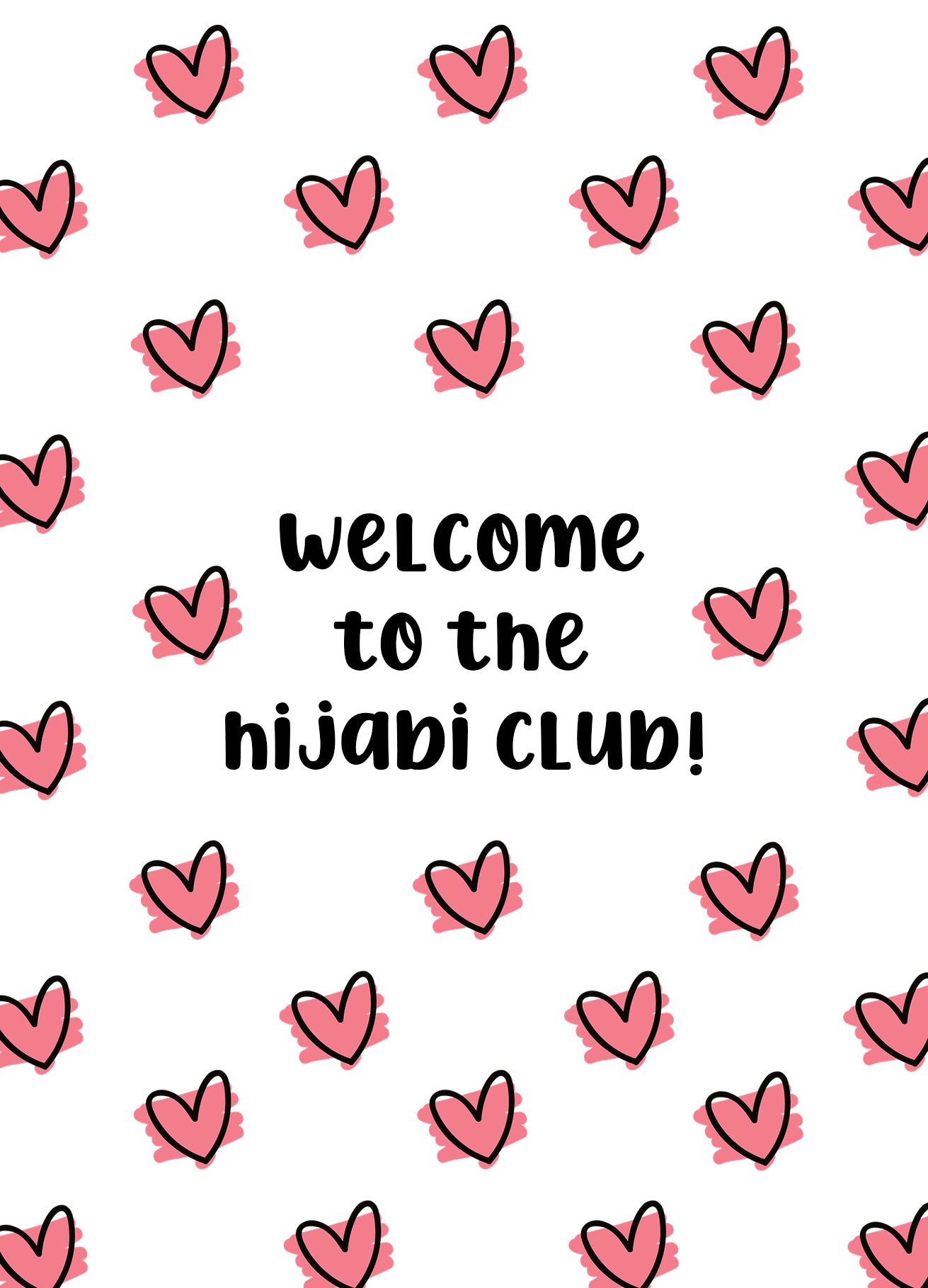 New Hijabi card - welcome to the club!