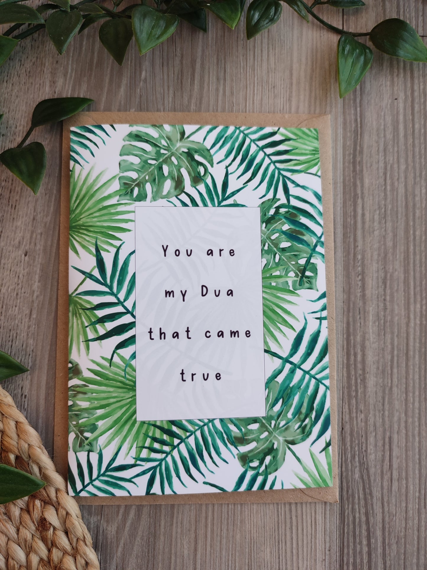 Islamic Greeting Card - Love Note *Bestseller*