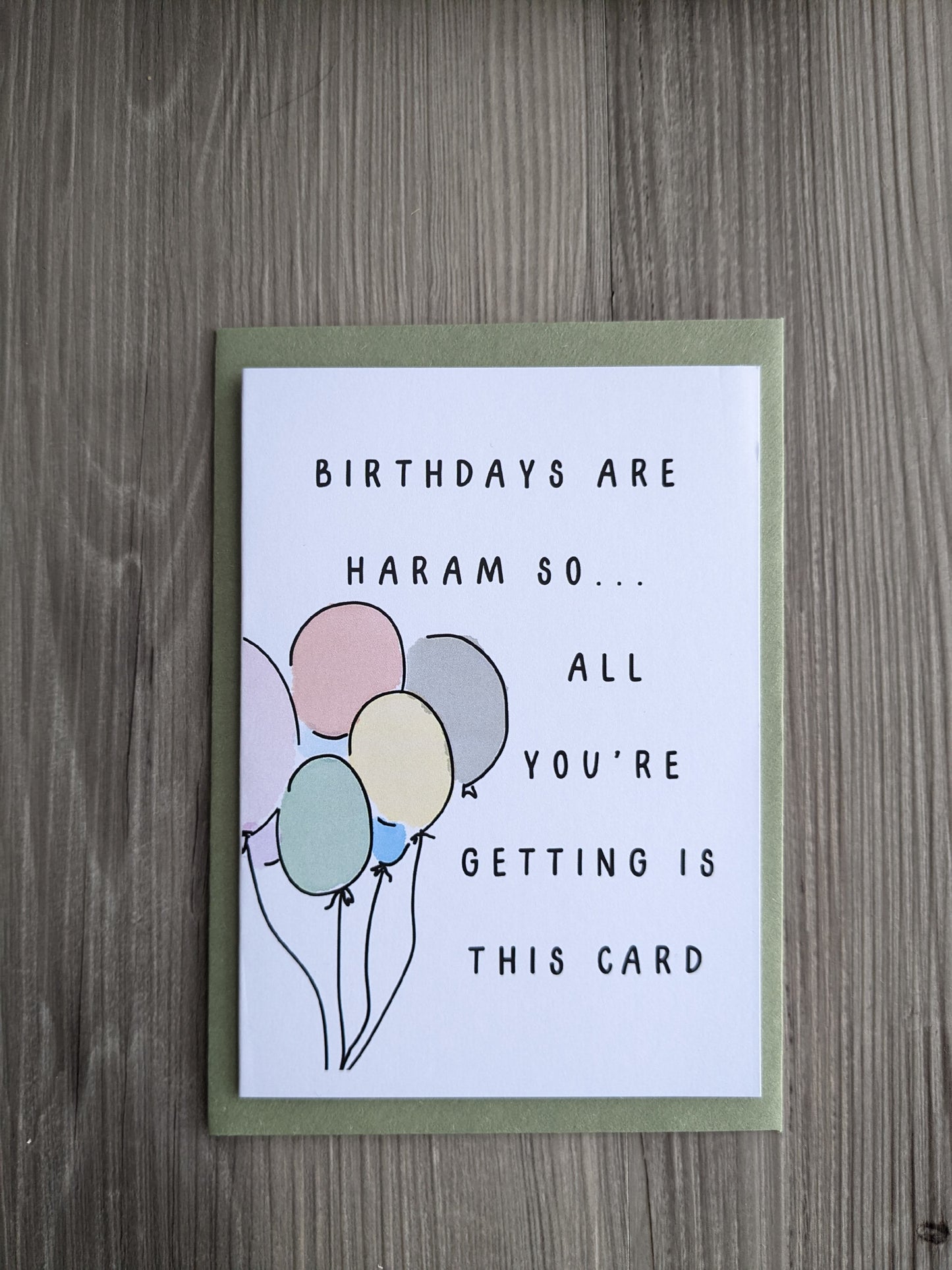 Birthday Card - Funny