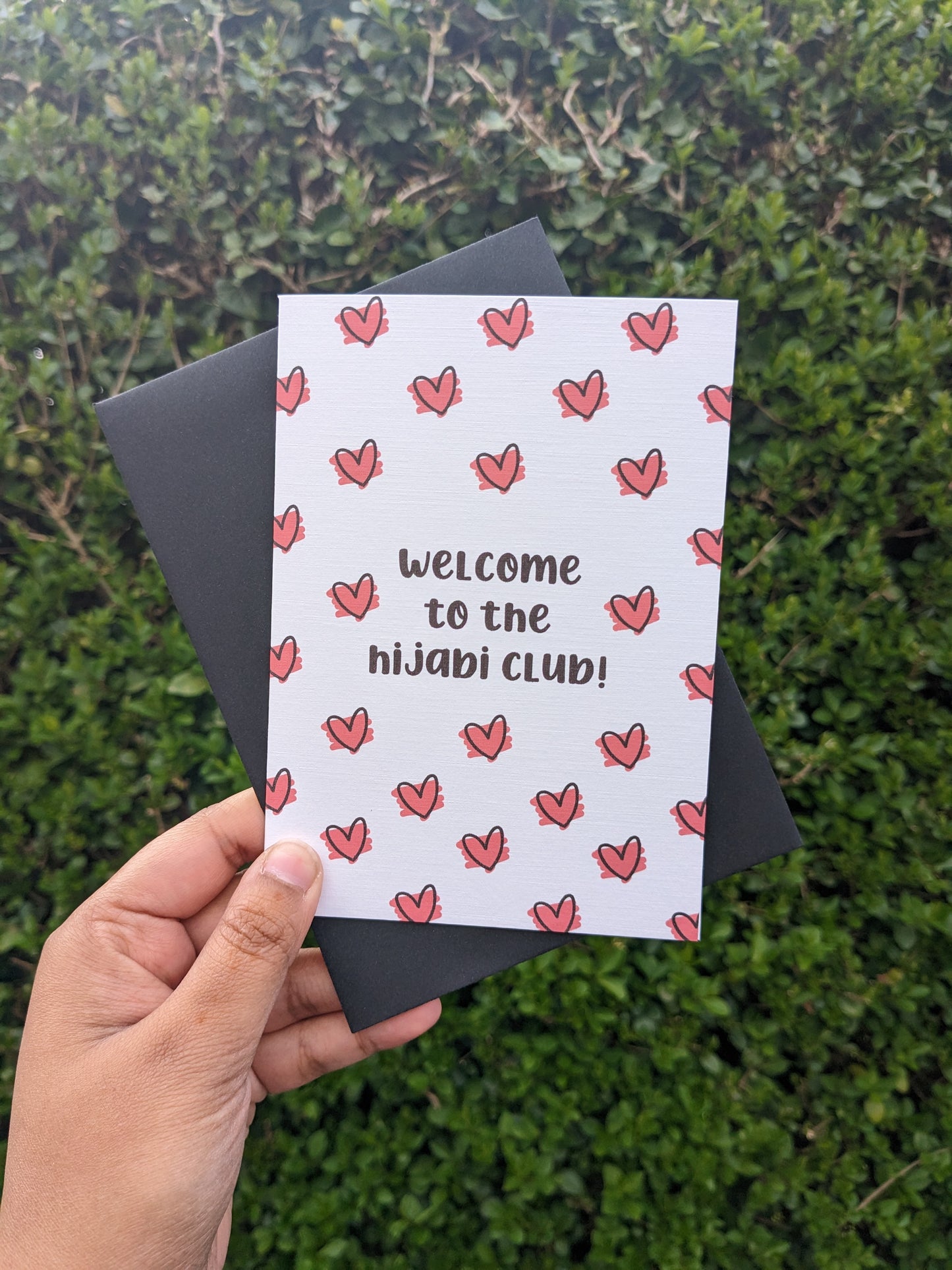 New Hijabi card - welcome to the club!