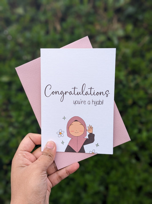 New Hijabi Card - Congratulations!