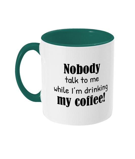 Peace and Quiet, Coffee - Funny Mug