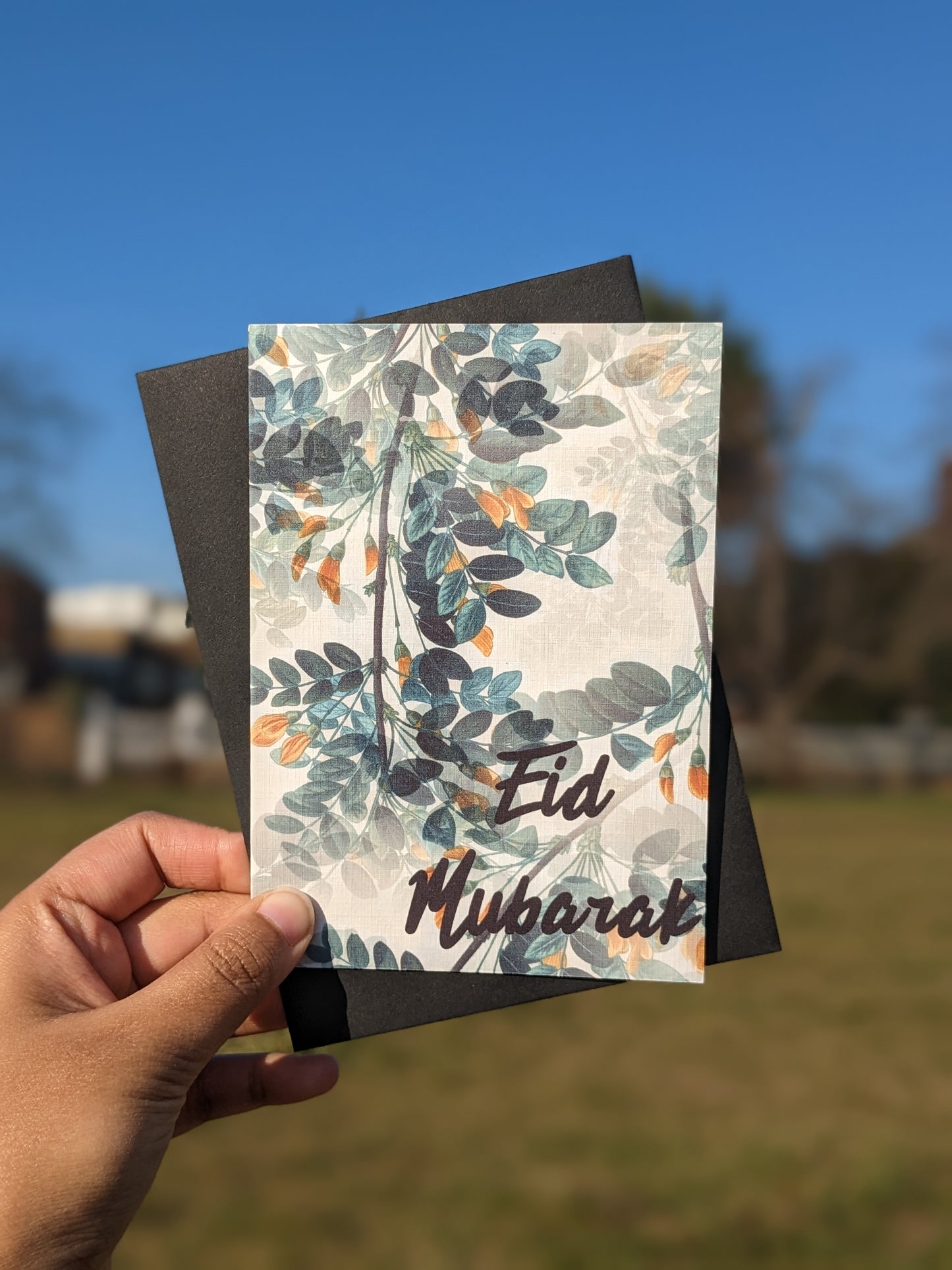 8 PACK Eid Cards - Secret Garden