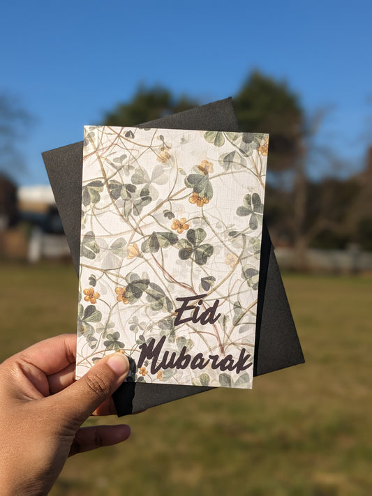 Eid Card - Secret Garden