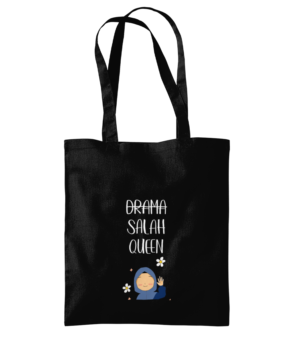 No Drama! Salah Queen - Black Tote Bag